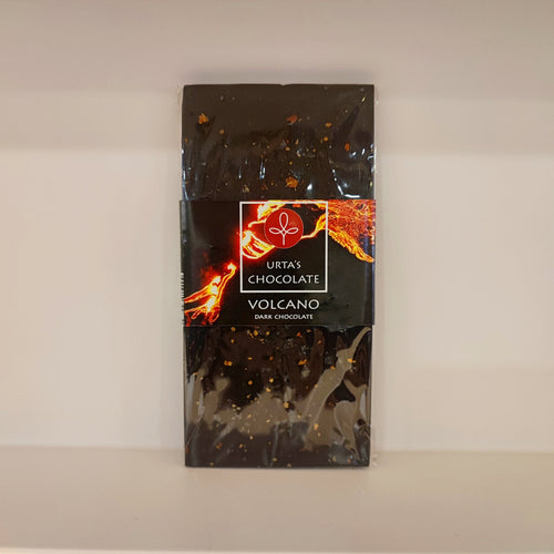 Dark Chocolate with Volcano Salt and Chilli - Urta by Urta Islandica