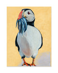 Yellow A4 Puffin Poster (A3) - JóiB