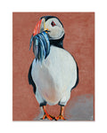 Brown Puffin Poster (V5) - JóiB