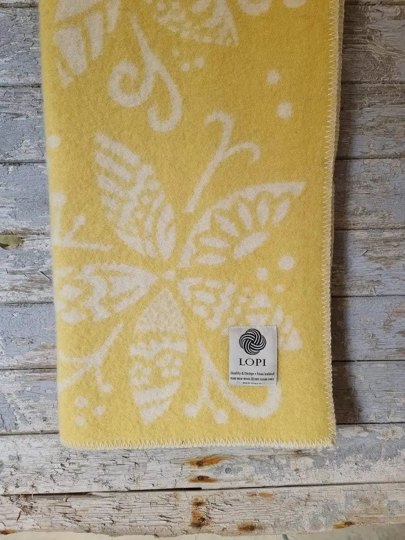 Istex Blanket Blóm Istex
