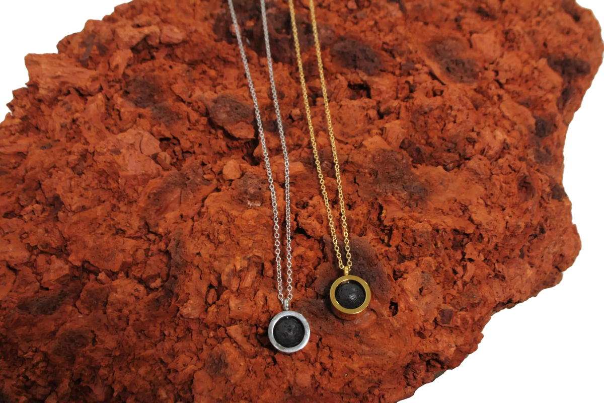 Lava Pendant Necklace Glow Glow